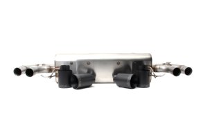 BMW M550i xDrive Performance Exhaust - Dinan - Axleback, Free Flow - Black - `18-`23