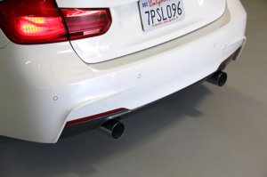 BMW 440i Performance Exhaust - Dinan - Axleback - Black - `17-`20