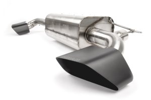 BMW 540i Performance Exhaust - Dinan - Axle Back, Freeflow, Black Ceramic Coated Tips - Black - `17-`23
