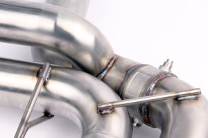 BMW M5 Performance Exhaust - Dinan - Axleback, Freeflow - Polished - `18-`23