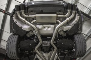 BMW M340i Performance Exhaust - Dinan - Axleback - Polished - `20-`24 BMW M340i Performance Exhaust - Dinan - Axleback - Polished - `20-`24