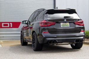 BMW X3 M Performance Exhaust - Dinan - Freeflow Axleback - Polished - `20-`25