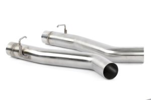 BMW X5 M Performance Exhaust - Dinan - Axle Back + Freeflow + Ceramic Coated Tips - Black - `20-`26