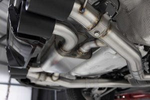 BMW M4 Performance Exhaust - Dinan - Axle Back, Valved - Black - `21-`26