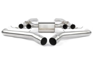 BMW M4 Performance Exhaust - Dinan - Axle Back, Valved - Black - `21-`26