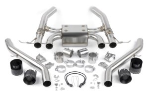 BMW M4 Performance Exhaust - Dinan - Axle Back, Valved - Black - `21-`26