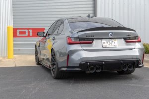 BMW M4 Performance Exhaust - Dinan - Axle Back, Valved - Black - `21-`26