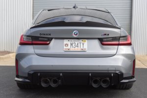 BMW M3 Performance Exhaust - Dinan - Valved Axle Back - Polished - `21-`26