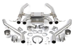 BMW M4 Performance Exhaust - Dinan - Valved Axle Back - Polished - `21-`26