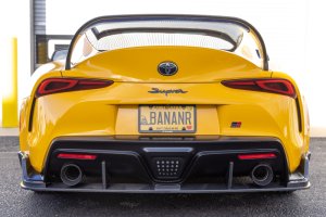 Toyota GR Supra Performance Exhaust - Dinan - Axleback + Valved Cat-Back - Black - `20-`26