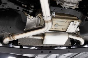 Toyota GR Supra Performance Exhaust - Dinan - Axleback + Valved Cat-Back - Black - `20-`26
