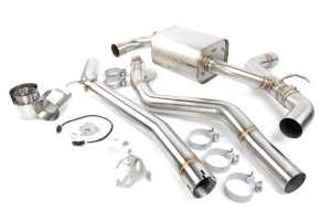 Toyota GR Supra Performance Exhaust - Dinan - Axleback, Valved - Polished - `20-`26