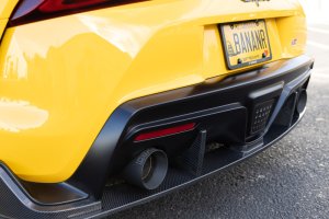 Toyota GR Supra Performance Exhaust - Dinan - Axleback, Valved - Polished - `20-`26
