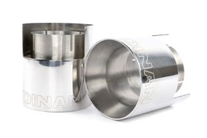 Toyota GR Supra Performance Exhaust - Dinan - Axleback, Valved - Polished - `20-`26