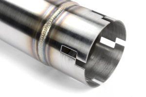 BMW M240i Performance Exhaust - Dinan - Axleback, Freeflow, Quad Tips, Black Ceramic Coated Tips - Black - `23-`26