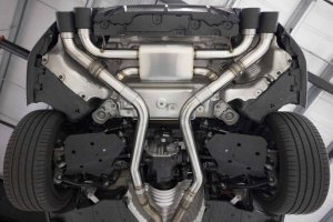 BMW M240i Performance Exhaust - Dinan - Freeflow Axleback - Polished - `23-`26