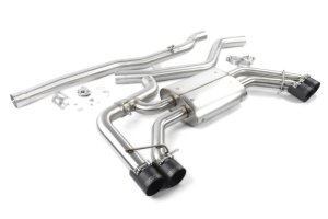 BMW X4 M40i Performance Exhaust - Dinan - Freeflow Axleback - Black - `19-`25