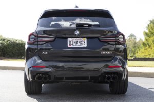 BMW X4 M40i Performance Exhaust - Dinan - Axleback Exhaust System - Polished - `19-`25