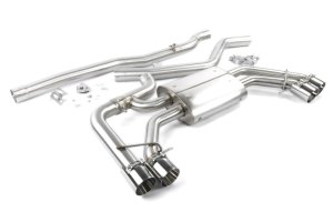 BMW X4 M40i Performance Exhaust - Dinan - Axleback Exhaust System - Polished - `19-`25