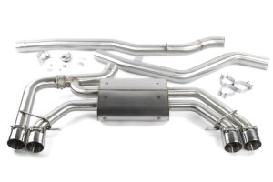 BMW X4 M40i Performance Exhaust - Dinan - Axleback Exhaust System - Polished - `19-`25
