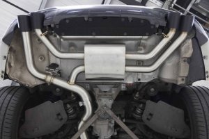 BMW X4 M40i Performance Exhaust - Dinan - Axleback Exhaust System - Polished - `19-`25