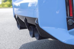 BMW M2 Performance Exhaust - Dinan - Axleback, Freeflow, Valved, Stainless Steel - Black - `23-`26
