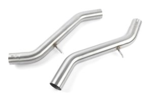 BMW M2 Performance Exhaust - Dinan - Axleback, Valved, Freeflow, Quad Tip - Polished - `23-`26
