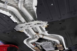 BMW M2 Performance Exhaust - Dinan - High Flow Middle Exhaust with X-Pipe - Stainless Steel - `23-`26