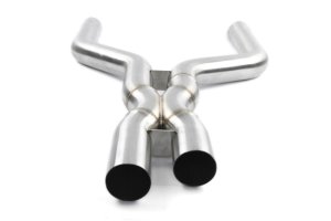 BMW X5M Performance Exhaust - Dinan - High Flow X-Pipe, 3.25in, T304 Stainless Steel - `24-`26
