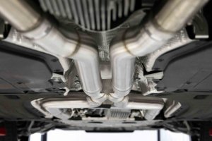 BMW X5M Performance Exhaust - Dinan - High Flow X-Pipe, 3.25in, T304 Stainless Steel - `24-`26