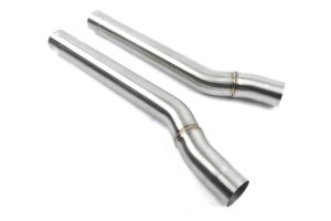 BMW X6M Performance Exhaust - Dinan - High Flow X-Pipe, 3.25in, T304 Stainless Steel - `24-`26