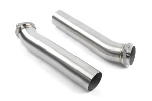 BMW X6M Performance Exhaust - Dinan - High Flow X-Pipe, 3.25in, T304 Stainless Steel - `24-`26