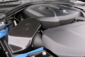 BMW 430i Performance Air Intake - Dinan - Carbon Fiber Semi-Open - `17-`20