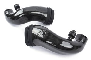 BMW M8 Turbo Inlet Pipes - Dinan - F90/F91/F92/F93 - Carbon Fiber - `18-`23