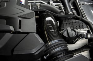 BMW M8 Turbo Inlet Pipes - Dinan - F90/F91/F92/F93 - Carbon Fiber - `18-`23