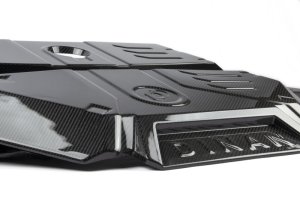 BMW X4M Performance Air Intake - Dinan - Cold Air Intake with Carbon Fiber Engine Cover - Carbon Fiber - `20-`25