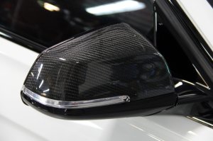 BMW 3 Series Mirror Covers - Dinan - Carbon Fiber - `12-`21