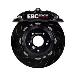 Ford Focus ST Big Brake Kit - Front - EBC - Apollo-4 Calipers 355mm Rotors - Black - `11-`18
