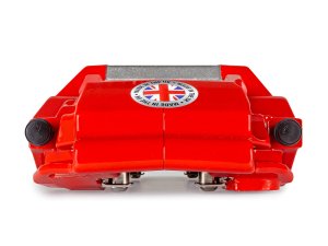 Honda Civic Type-R Brake Kit - Front - EBC - Apollo-6 Calipers + 380mm Rotors - Red - `17-`21