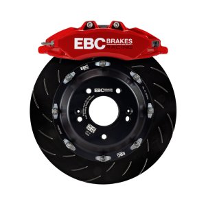 Toyota GR Supra Brake Kit - Front - EBC - 380mm Rotors + Apollo-6 Calipers - Red - `19-`27