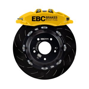 Toyota GR Supra Brake Kit - Front - EBC - 380mm Rotors + Apollo-6 Calipers - Yellow - `19-`27