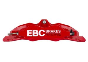Ford Focus ST Brake Caliper - Front Left - EBC - Apollo-4 - Red - `05-`11