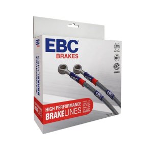 Chevrolet Silverado 1500 Brake Line Kit - Front and Rear - EBC - Stainless Braided - `08-`13