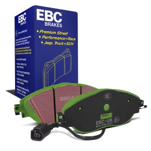 Volkswagen CC Brake Pads - Front - EBC - Greenstuff 2000 Series - `12-`27
