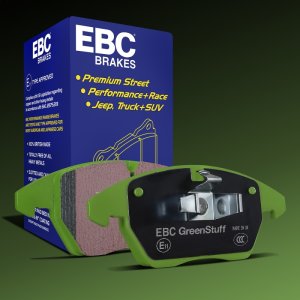 Audi A3 Brake Pads - Rear - EBC - Greenstuff - `22-`25