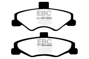 Chevrolet Camaro Brake Pads - Rear - EBC - Redstuff - `98-`02 Chevrolet Camaro Brake Pads - Rear - EBC - Redstuff - `98-`02