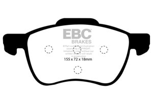 Volvo S60 Brake Pads - Front - EBC - Yellowstuff - `01-`05