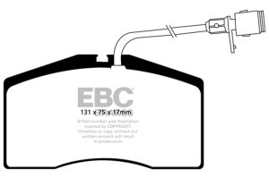 Audi S8 Brake Pads - Front - EBC - Yellowstuff - `01-`03