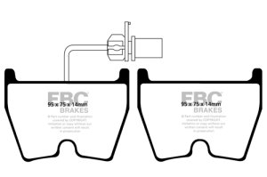 Audi RS4 Brake Pads - Front - EBC - Yellowstuff - `06-`09
