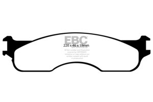 Dodge Ram SRT-10 Brake Pads - Front - EBC - Yellowstuff - 2004